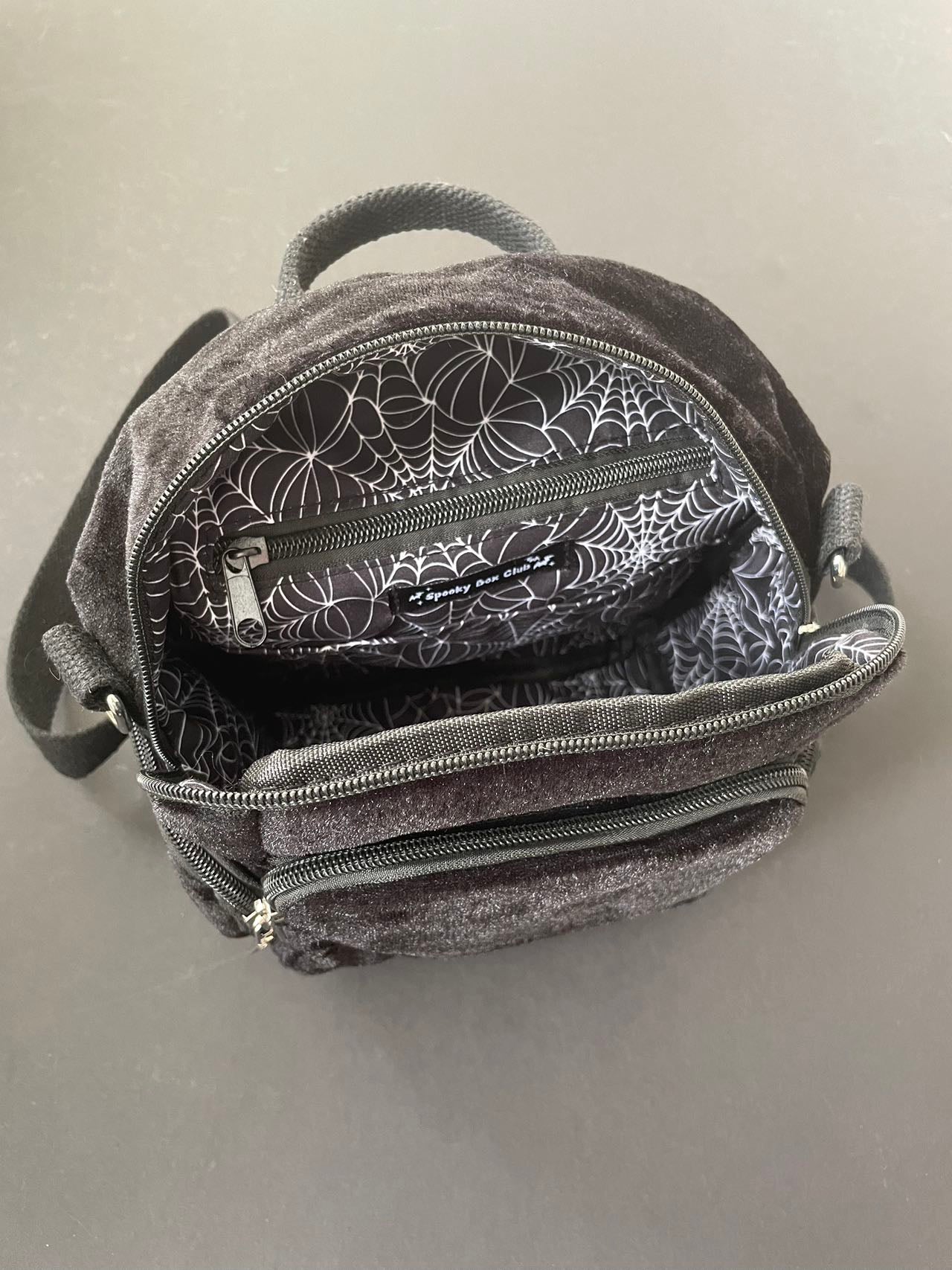 Darkling Micro Velvet Backpack