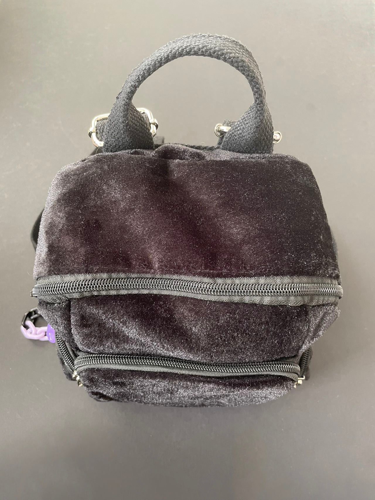 Darkling Micro Velvet Backpack