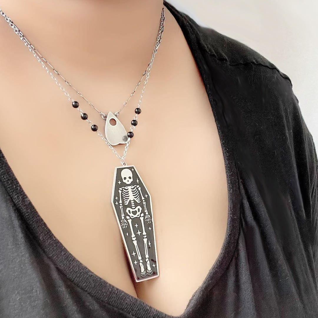 Burial Ground Coffin Necklace