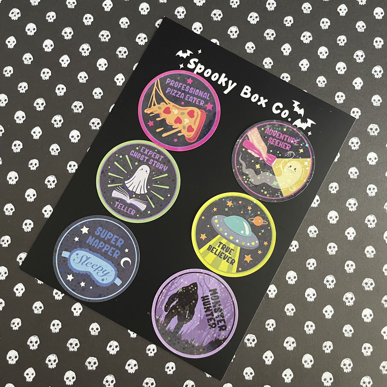 Ghoul Scout Merit Stickers