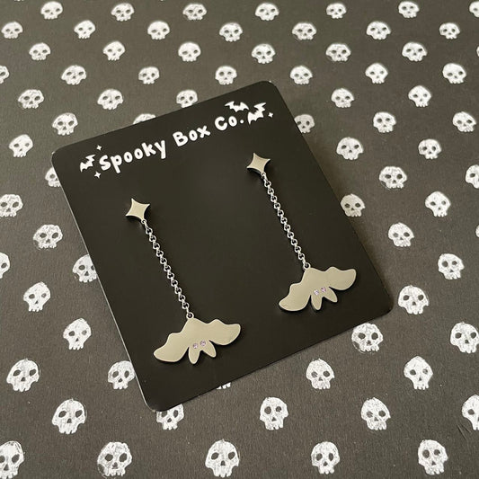 Vampire Bat dangly Earrings