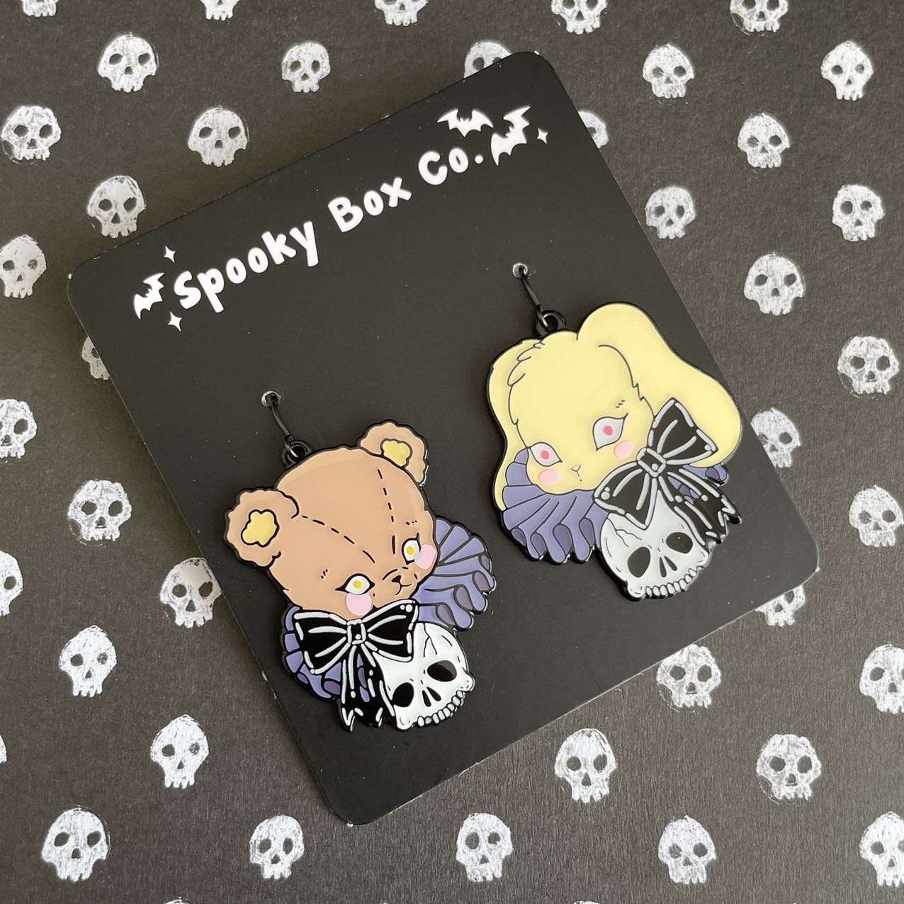 Haunted Toy Box Earrings