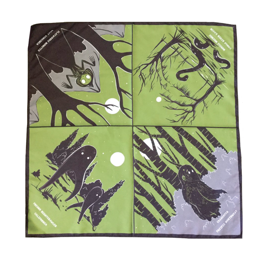 Mysterious Monsters Bandana