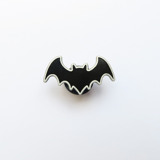 Black Bat Enamel Pin