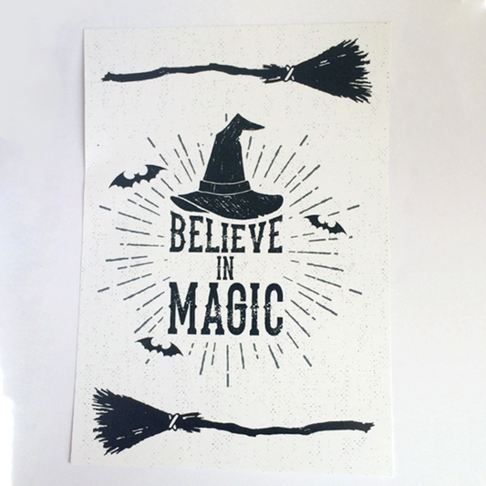 Believe in magic Art Print
