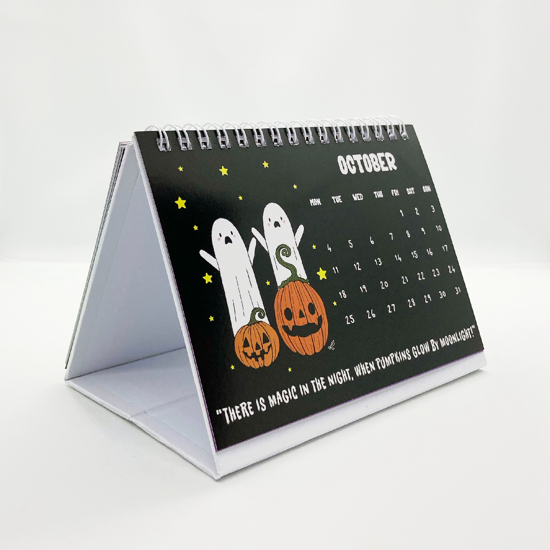 Little Ghosties 2021 Desk Calendar
