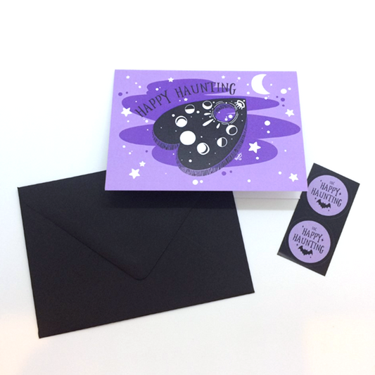 Happy Haunting Greetings Cards