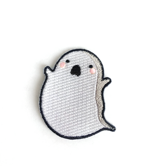 Cute Embroidered Ghost Patch