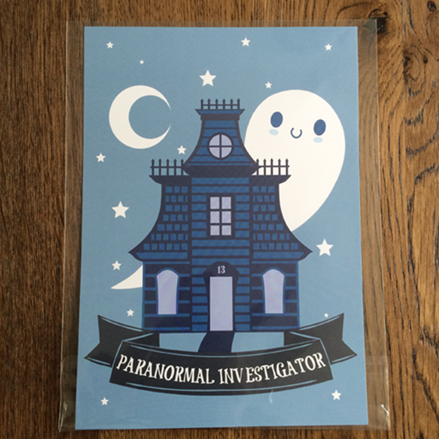 Paranormal investigator Art Print