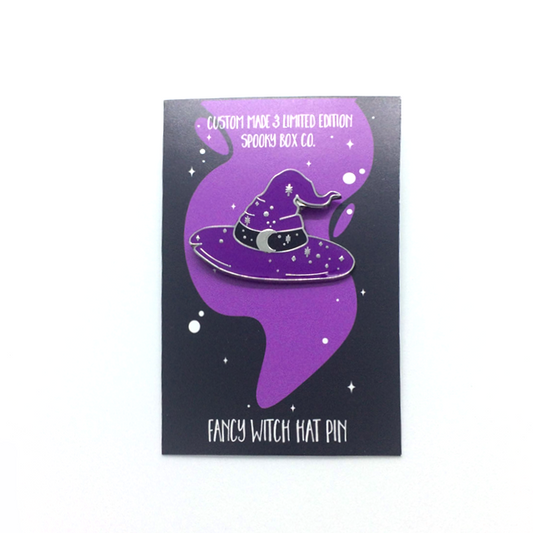Fancy Witch Hat Pin