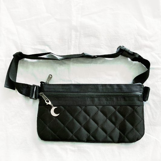 Spooky Quilted Hip Bag