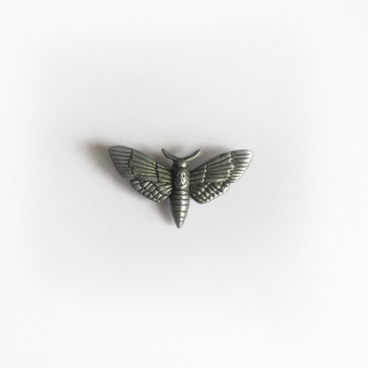 Deaths Head Moth Pin