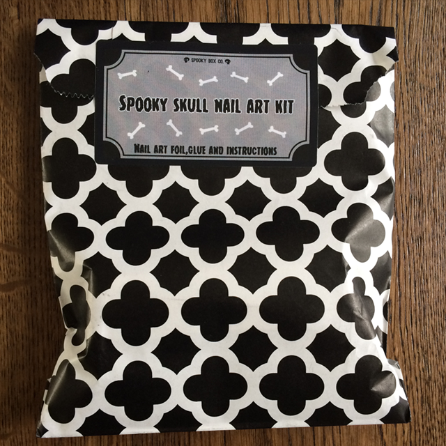 DIY Spooky Skulls Nail Art Kit