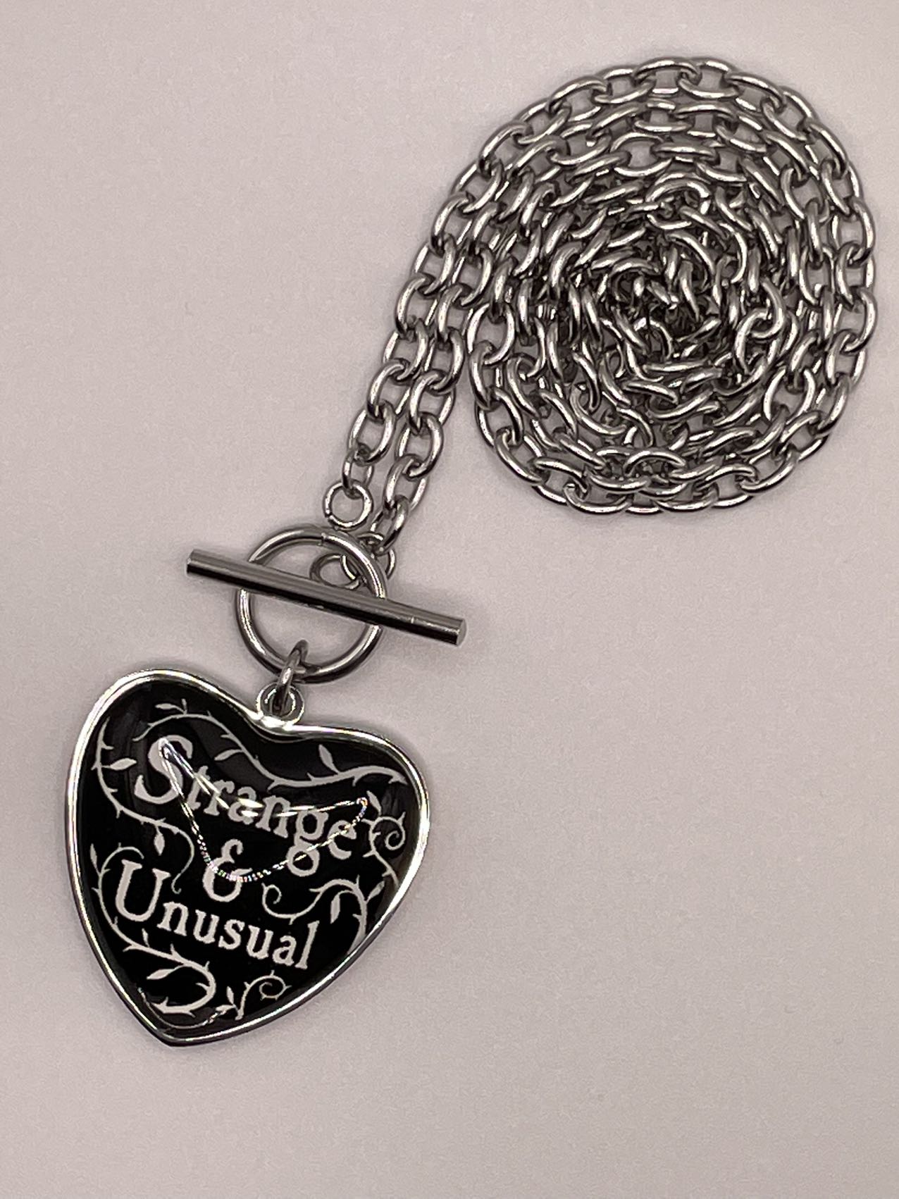 Strange and Unusual Heart Necklace