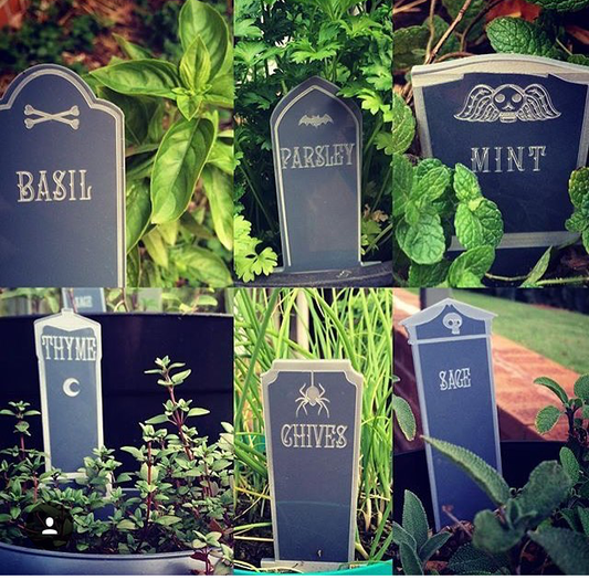 Tombstone Plant Markers