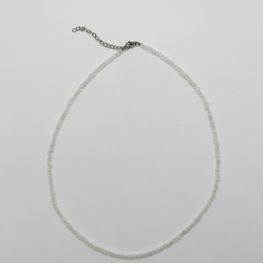 Quartz Crystal Beaded Necklace