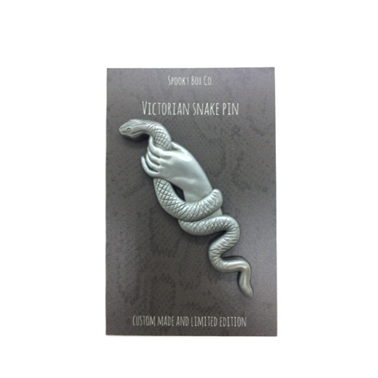 Victorian Style Snake Pin