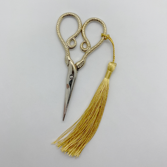 Golden Snake Embroidery Scissors