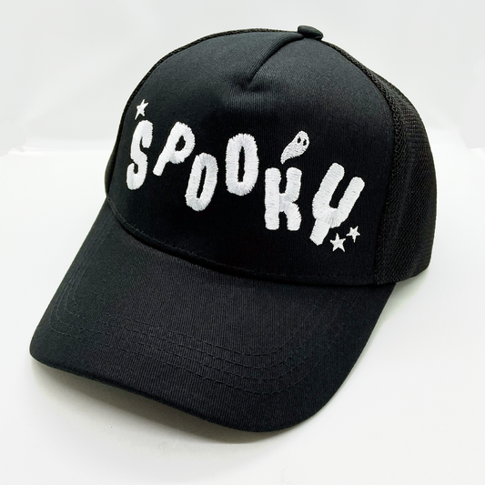 Spooky Ghost Snapback Baseball Cap