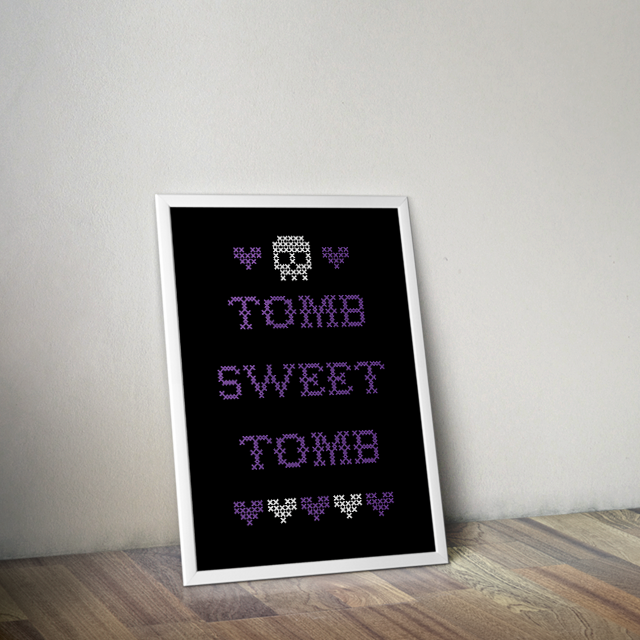 Tomb Sweet Tomb Art Print