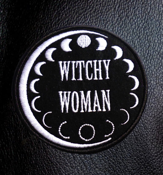 Witchy Woman Embroidered Patch